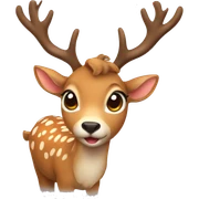 cute deer sticker
