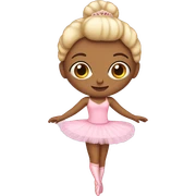 Pink ballerina princess  sticker