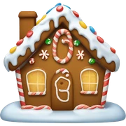 gingerbread house sticker