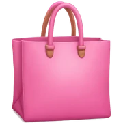 Pink bag sticker
