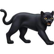 Animal pantera negra sticker