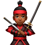 Daring Samurai sticker