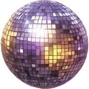 disco ball sticker