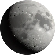 Moon sticker