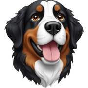 Bernese montain dog sticker