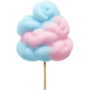 cotton candy sticker