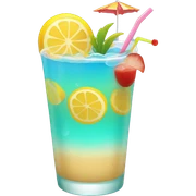 Beach drink sticker