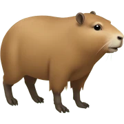 Capybara sticker