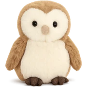 cute barn owl jellycat plushie sticker