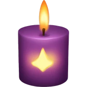 Candle  sticker