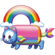 Nyan cat sticker