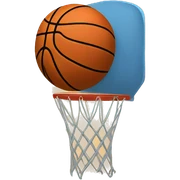 Balon de basquet sticker