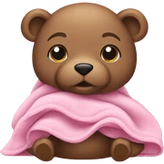 Pink blanket ￼ sticker