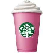 Pink Starbucks  sticker