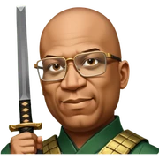 Samurai Sentry sticker