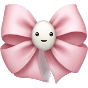 Light pink rapana with bow sticker