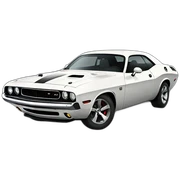 dodge challenger  sticker