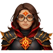 Volcanic Warlock sticker