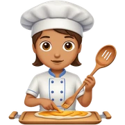 Cooking sticker