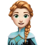 Frozen Anna sticker