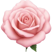 Cœur pastel rose sticker