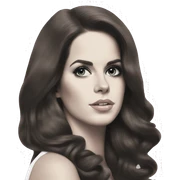 Lana del Rey sticker