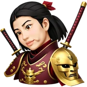 Samurai Leader sticker