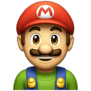 Retro mario sticker