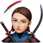 Shadow Samurai sticker