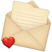 love letter sticker