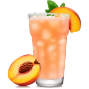 Peach margarita sticker