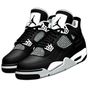 Jordan 4 oreo sticker