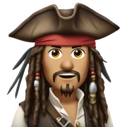 Jack sparrow  sticker