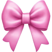 Coquette pink bow sticker