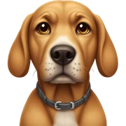 Strong dog sticker
