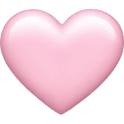 Baby pink heart sticker