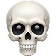 💀🤍 sticker