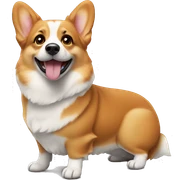Corgi sticker