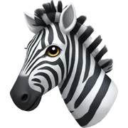 Zebra sticker