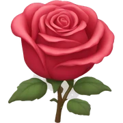 Rose toy sticker