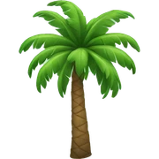 Palm tree sticker