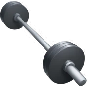 Barbell sticker