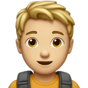 Little boy sticker