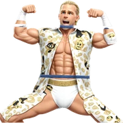 blonde muscular man in shirt sticker