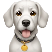 Dog sticker