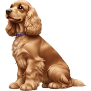 Cocker spaniel sticker
