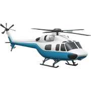Helicopter sticker