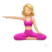 Pink Pilates sticker