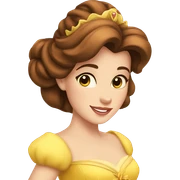 Princess Belle sticker