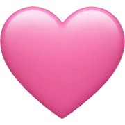 pink heart sticker
